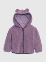 GAP Dětská mikina sherpa bear - Holky