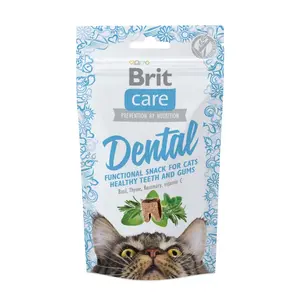 Brit Care Cat Snack Dental 50 g