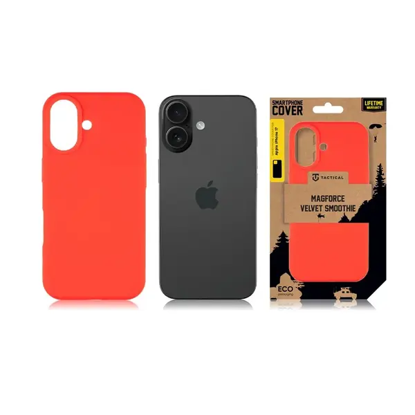 Zadní kryt Tactical MagForce Velvet Smoothie pro Apple iPhone 17, chilli
