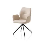 Livetastic ŽIDLE S PODRUČKAMI, tkaná látka, béžová