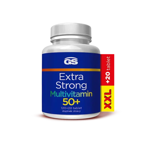 GS Extra Strong Multivitamin 50+ XXL 120 + 20 tablet