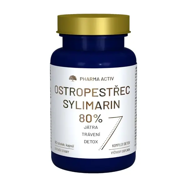 Pharma Activ Ostropestřec Sylimarin 80% 90 tobolek
