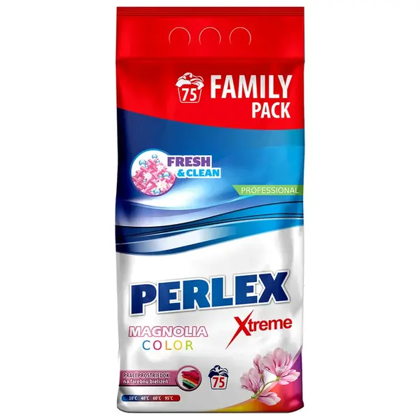 PERLEX prací prostriedok 7,5kg / 75 praní Color Magnólia