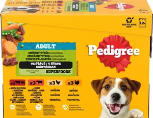 PEDIGREE Kapsička mixovaný výber v šťave 12pack
