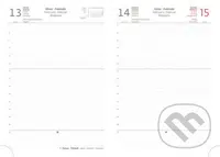 Denní diář 2026 A5 Vario Grey design - kniha z kategorie Zápisníky, kalendáře