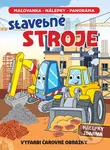 Stavebné stroje panoráma (Vyfarbi čarovné obrázky) - kniha z kategorie Omalovánky