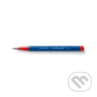 Drehgriffel Nr. 2 Royal Blue/Red Bauhaus Edition Mechanical pencil
