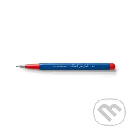 Drehgriffel Nr. 2 Royal Blue/Red Bauhaus Edition Mechanical pencil