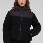 Women's short jacket Sherpa Mix black/black