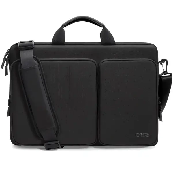 Tech-Protect Defender Bag taška na notebook 17'', čierna