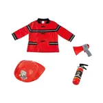 Hasičská uniforma sada