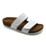 Leon 4000 Dámska zdravotná celokožená obuv s prackou 38 - 24,5cm, biela, 2,0 cm