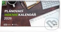 NOTIQUE Stolní kalendář Pracovní 2026 (sloupce,  2-týdenní)
