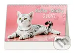 Kočky 2026 - stolní kalendář