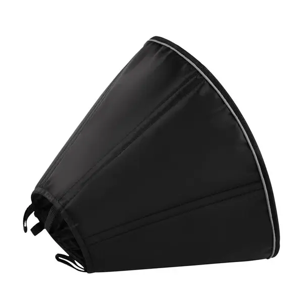 Pooperačný ochranný golier pre psa - z pevného nylonu, Rozmery goliera: 22-25 cm, dĺžka goliera: 10.5