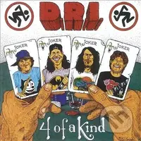 D.R.I.:  Four of a Kind (180g, red & black marbled) LP