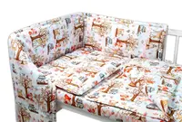 Mantinel s obliečkami - Koloušek a kamaráti, 135 x 100