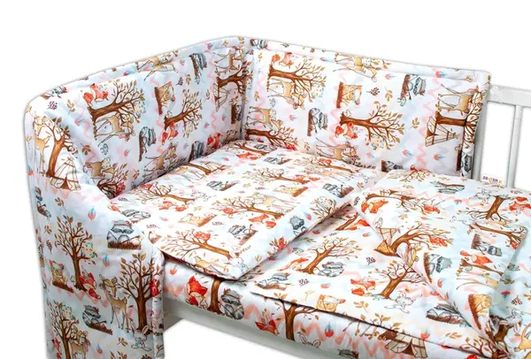 Mantinel s obliečkami - Koloušek a kamaráti, 135 x 100