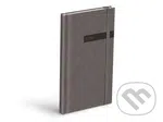 Diář 2026 T806 PU s gumkou gray