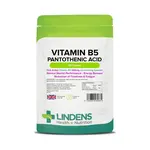 LINDENS Health + Nutrition Vitamín B5 - Kyselina pantoténová 500 mg, 90 tabliet