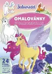 Omalovánky A4 se samolepkami Jednorožci - kniha z kategorie Omalovánky