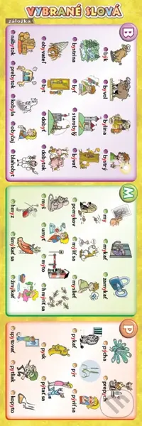 Záložka – Vybrané slová - Petr Kupka