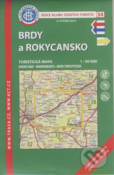 KČT 34s. Brdy a Rokycansko