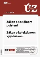 Úplné znenia zákonov 17/2017 (Zákon o sociálnom poistení, Zákon o kolektívnom vyjednávaní)