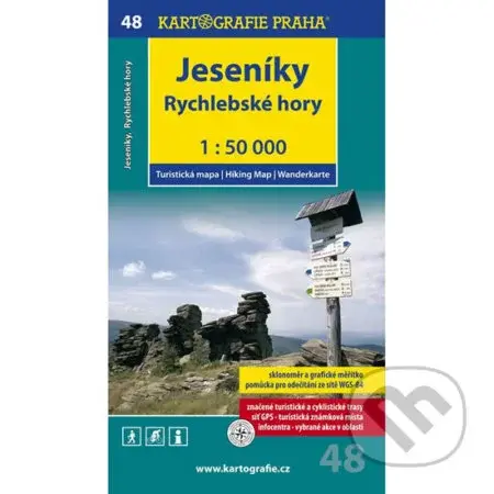 Jeseníky, Rychlebské hory 1:50 000 (turistická mapa)