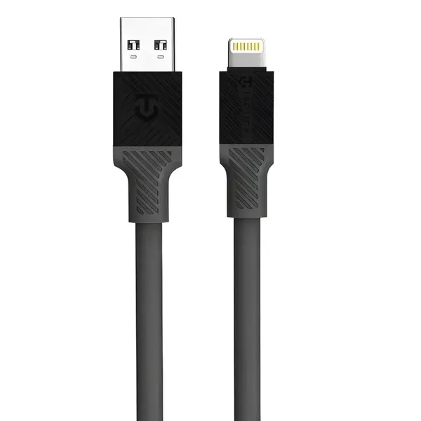 Kábel USB-A/Lightning - 1m - Sivá