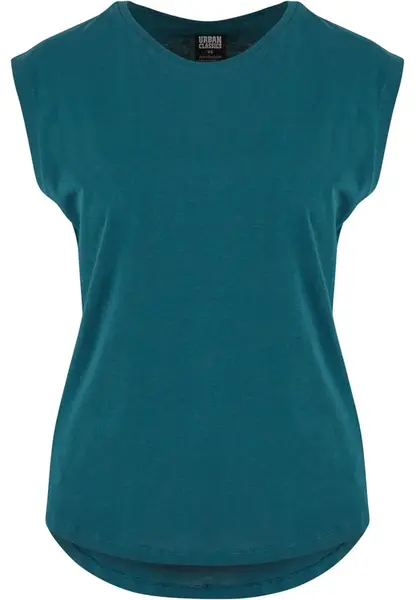 Women's T-shirt Basic Shaped Teal