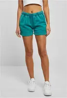 Women's Stone Washed Shorts - Watergreen