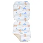 Vložka do kočíka prešívaný Velvet Premium - Medvedíky v béžovej