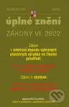 Aktualizace VI/5 / 2022 - Zákon o obalech (Zákon o omezení dopadu vybraných plastových výrobků na životní prostředí)