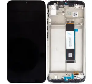 LCD + dotyk + přední kryt pro Xiaomi Redmi 9T, Poco M3 black