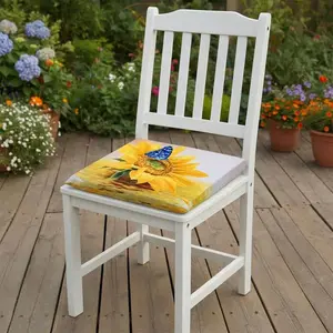 Podsedák na židli s 3D efektem SLUNEČNICE