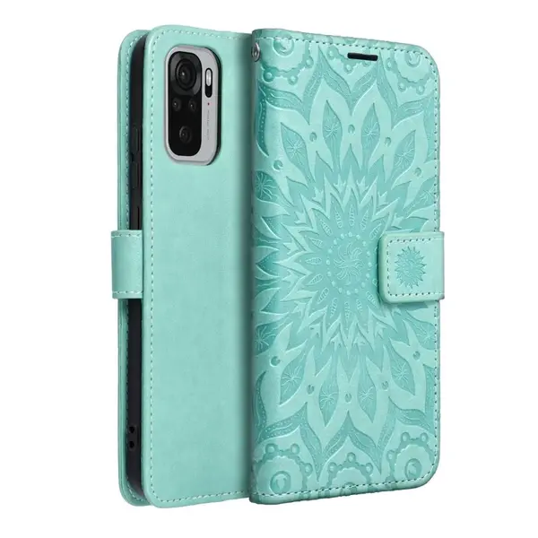Flipové pouzdro MEZZO Book case pro Xiaomi Mi 11 Lite 5G / Mi 11 Lite LTE ( 4G ) / Mi 11 Lite NE, mandala green