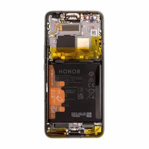 LCD + dotyk + přední kryt pro Honor Magic5 Pro, černá (Service Pack)
