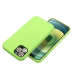 Zadní silikonový kryt ROAR case COLORFUL JELLY pro Apple iPhone 16 Pro, lime