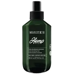 Bezoplachový hydratační sprej pro suché a lámavé vlasy Selective Professional Hemp Instant Disciplining Fluid - 200 ml + dárek zdarma