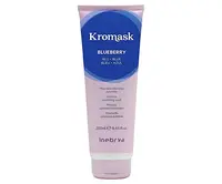 Barvicí vyživující maska Inebrya Kromask Blueberry - 250 ml, modrá + dárek zdarma