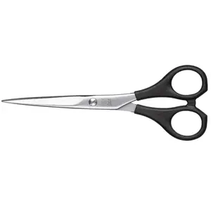 Kadeřnické nůžky s plastovou rukojetí a mikroozubením Eurostil Professional 6" (00723) + dárek zdarma