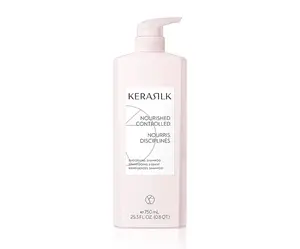 Vyhlazující šampon pro krepaté, nepoddajné a kudrnaté vlasy Kerasilk Smoothing Shampoo - 750 ml (511410) + dárek zdarma