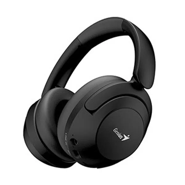 Genius HS-810BT sluchátka s mikrofonem, ovládání hlasitosti, černá, bluetooth