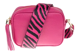 NovaKabelka.cz Bala Fuxia s přídavným popruhem