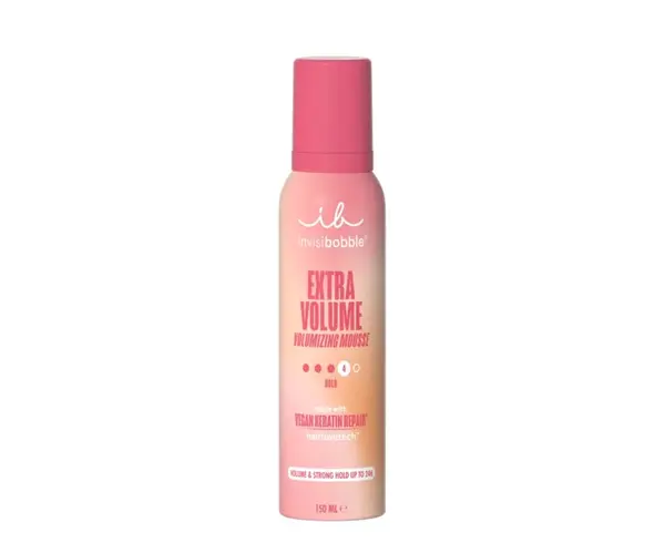 Objemová pěna na vlasy s velmi silnou fixací Invisibobble Extra Volume Volumizing Mousse - 150 ml + dárek zdarma