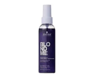 Neutralizační kondicionér ve spreji pro posílení blond vlasů Schwarzkopf BlondMe Bond Repair Purple Spray Conditioner - 150 ml + dárek zdarma