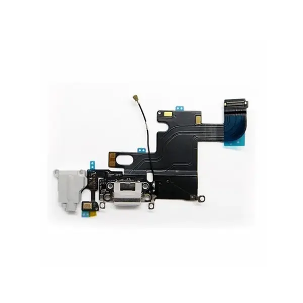 Nabíjecí Dock + Audio Jack Connector Flex White pro Apple iPhone 6