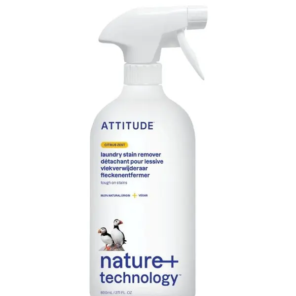 ATTITUDE Odstraňovač skvrn s vůní citronové kůry rozprašovač 800 ml