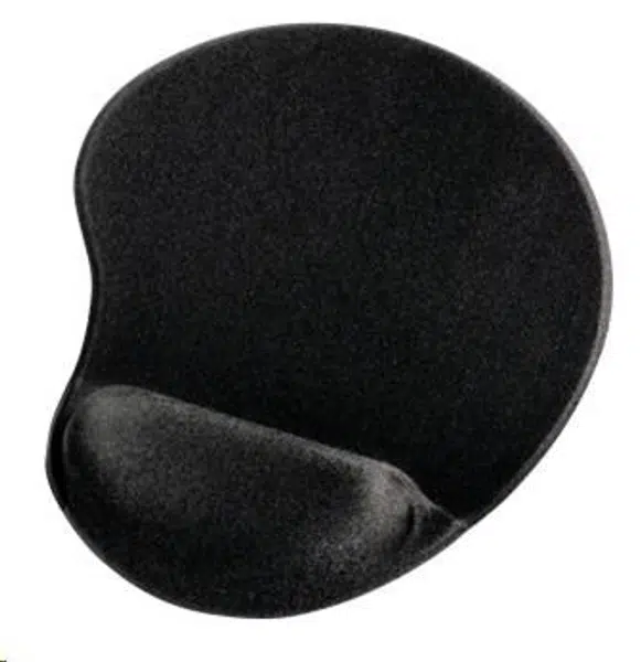Hama ergonomická gélová podložka pod myš, čierna